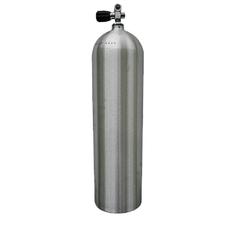 ALUMINIUM 80/3000 PSI SCUBA TANK W/CONVERTIBLE VALVE