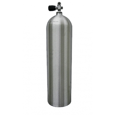 ALUMINIUM 80/3000 PSI SCUBA TANK W/CONVERTIBLE VALVE