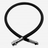 BC,MP HOSE,BRAIDED,BLK,22"