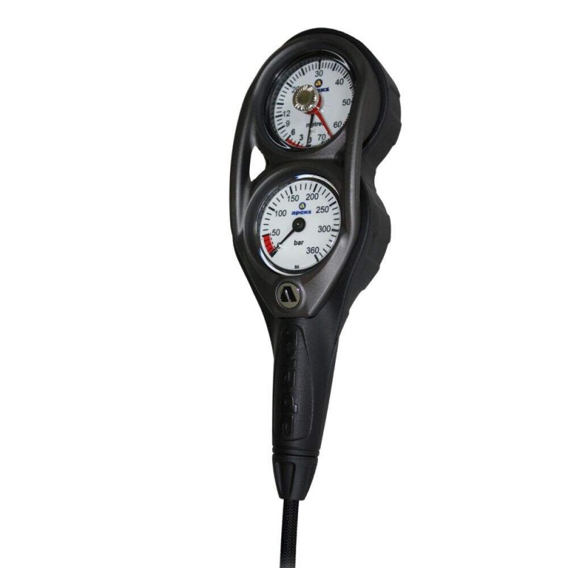 PRESSURE GAUGE + DEPTH GAUGE